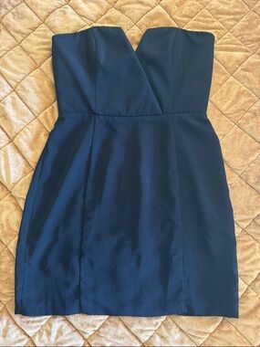 Naven Strapless Black Women's Dress - Classic Evening Mini